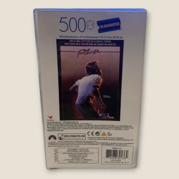500 Piece Blockbuster/Footloose Puzzle - Picture 4 of 4